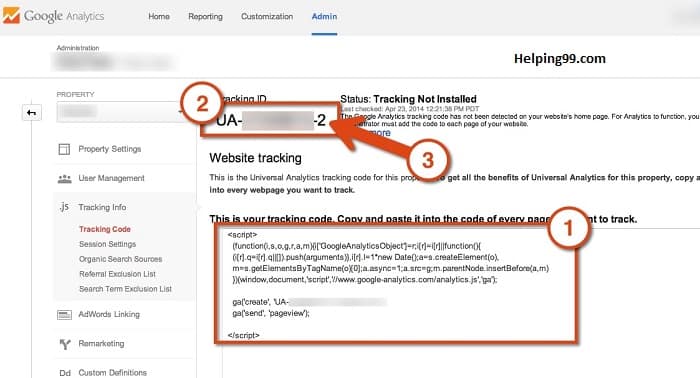 How to set up Google Analytics Tracking