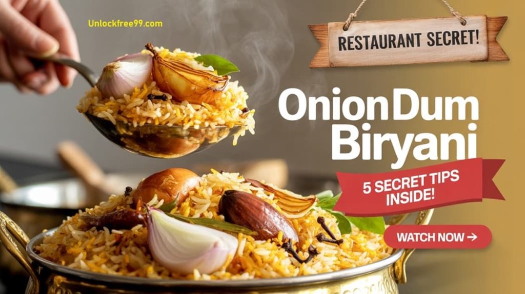 Read more about the article How to Make Onion Dum Biryani Like a Pro