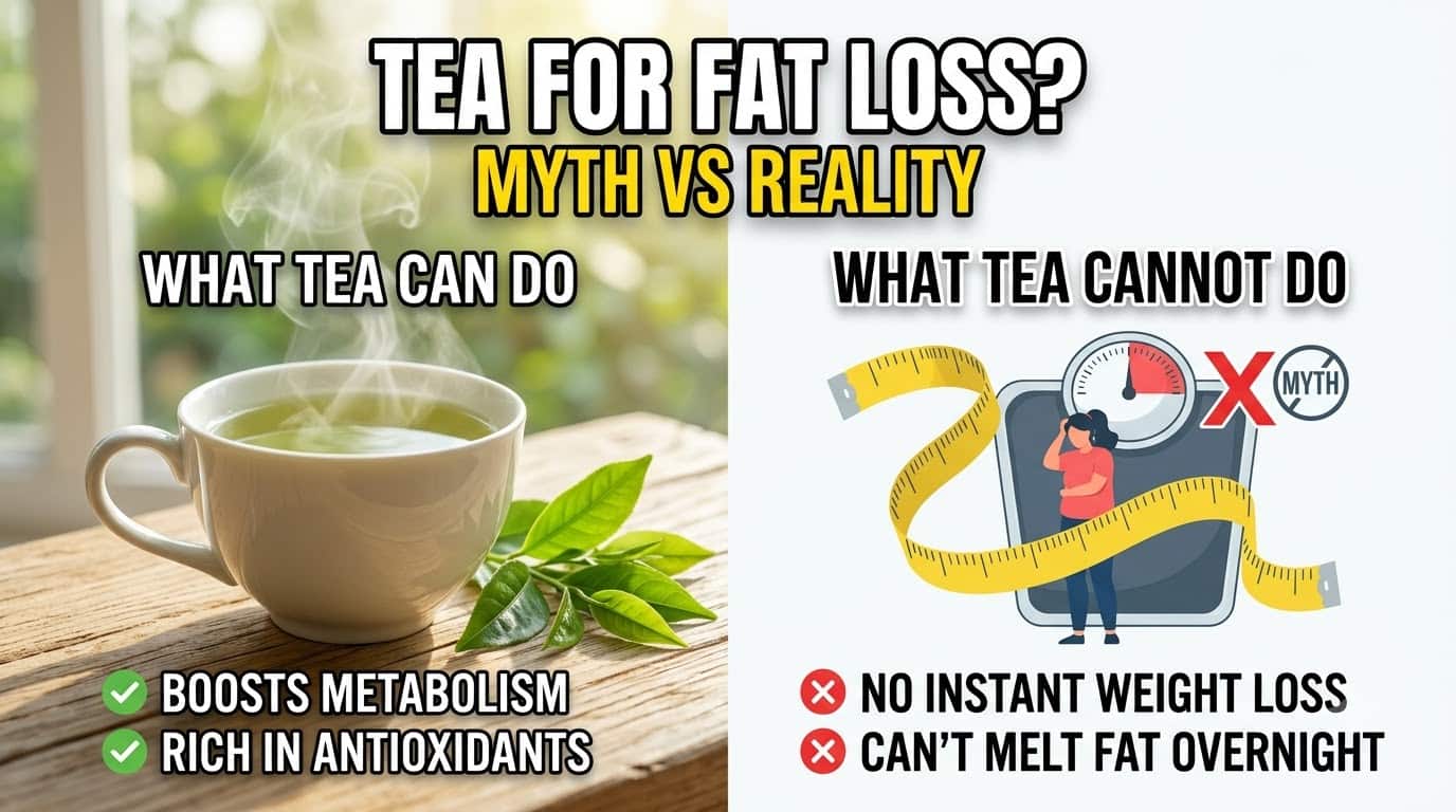 Read more about the article Best Tea for Fat Loss – A Simple Guide to Fat Loss