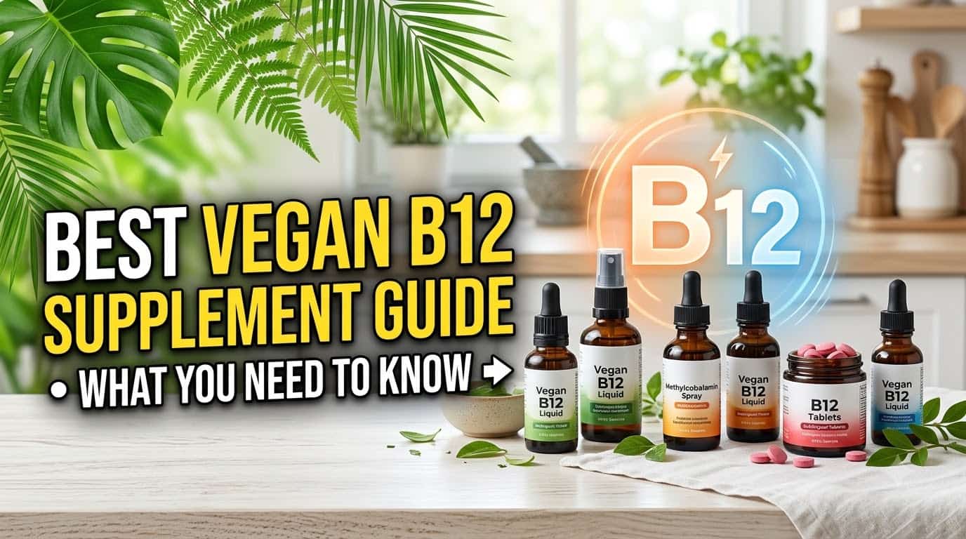 Read more about the article Best Vegan B12 Supplement Guide – What You Need to Know