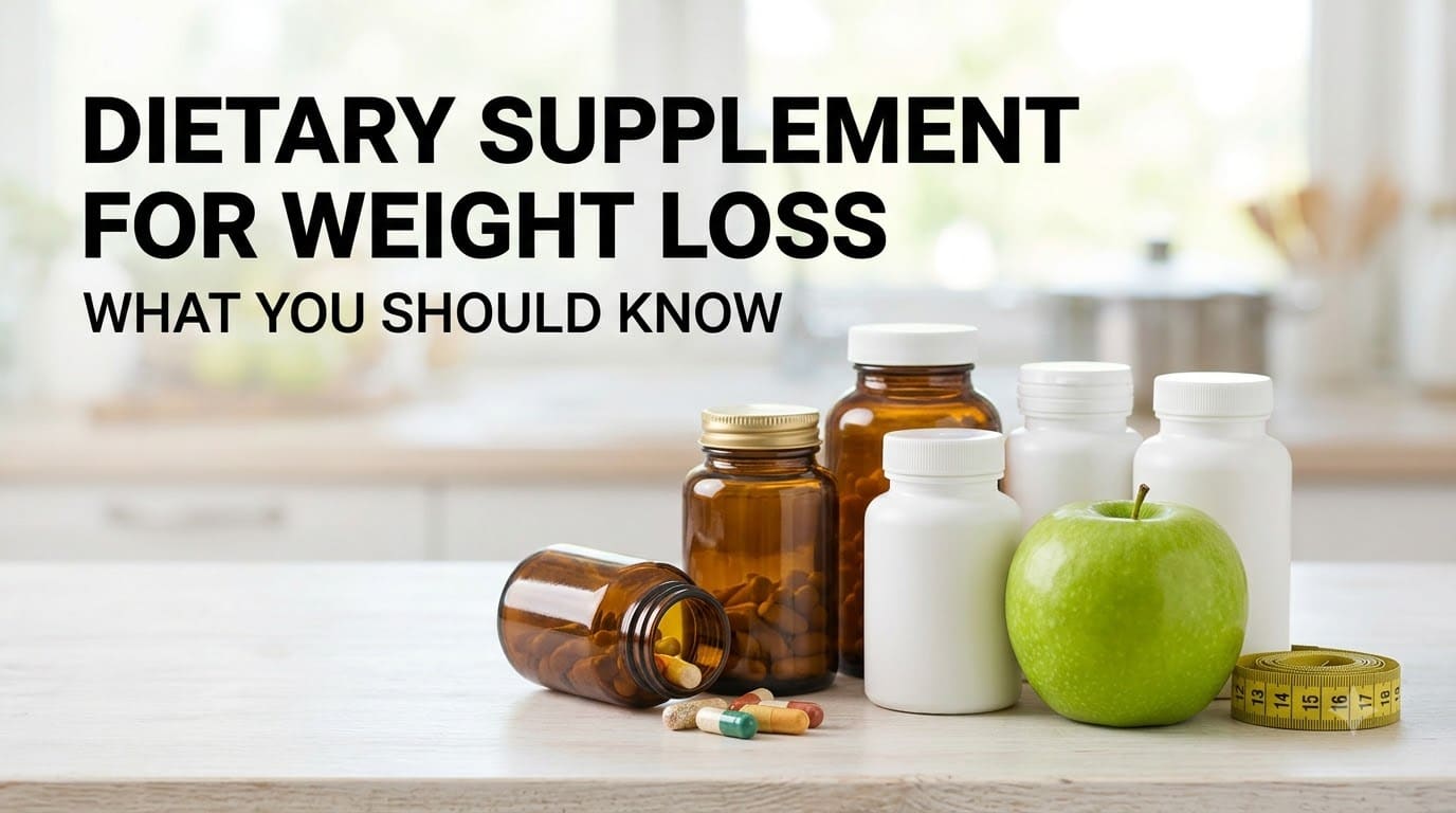 Read more about the article Dietary Supplement for Weight Loss – What You Should Know