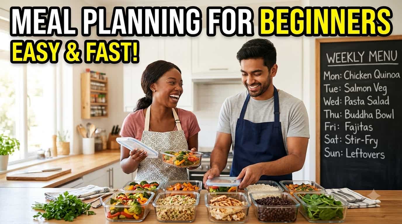 Read more about the article Meal Planning for Beginners – Easy Weekly Meal Ideas