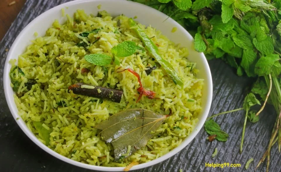 You are currently viewing Best Mint Rice Recipe – Simple and Healthy Lunch
