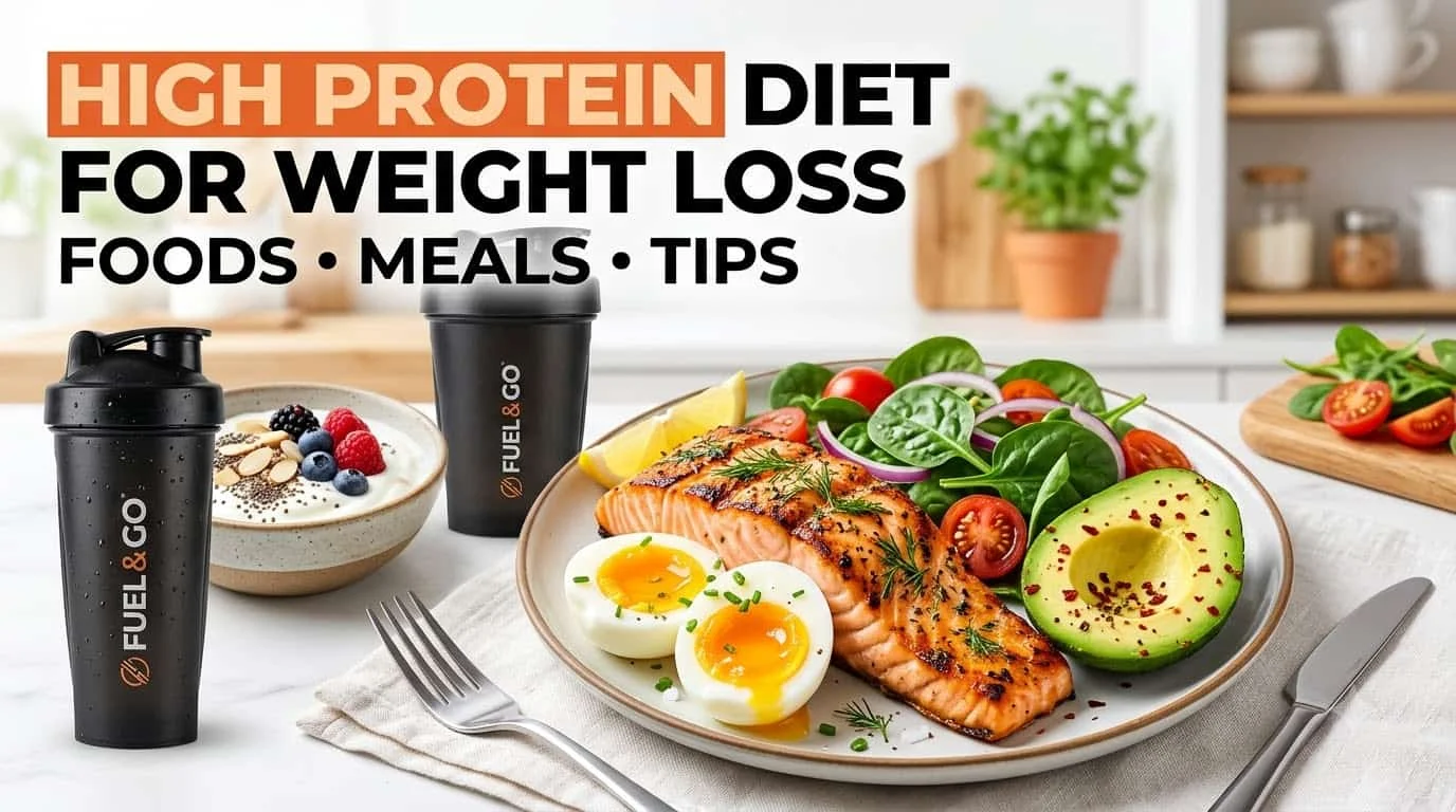 You are currently viewing High Protein Diet for Weight Loss – Foods, Meals and Tips