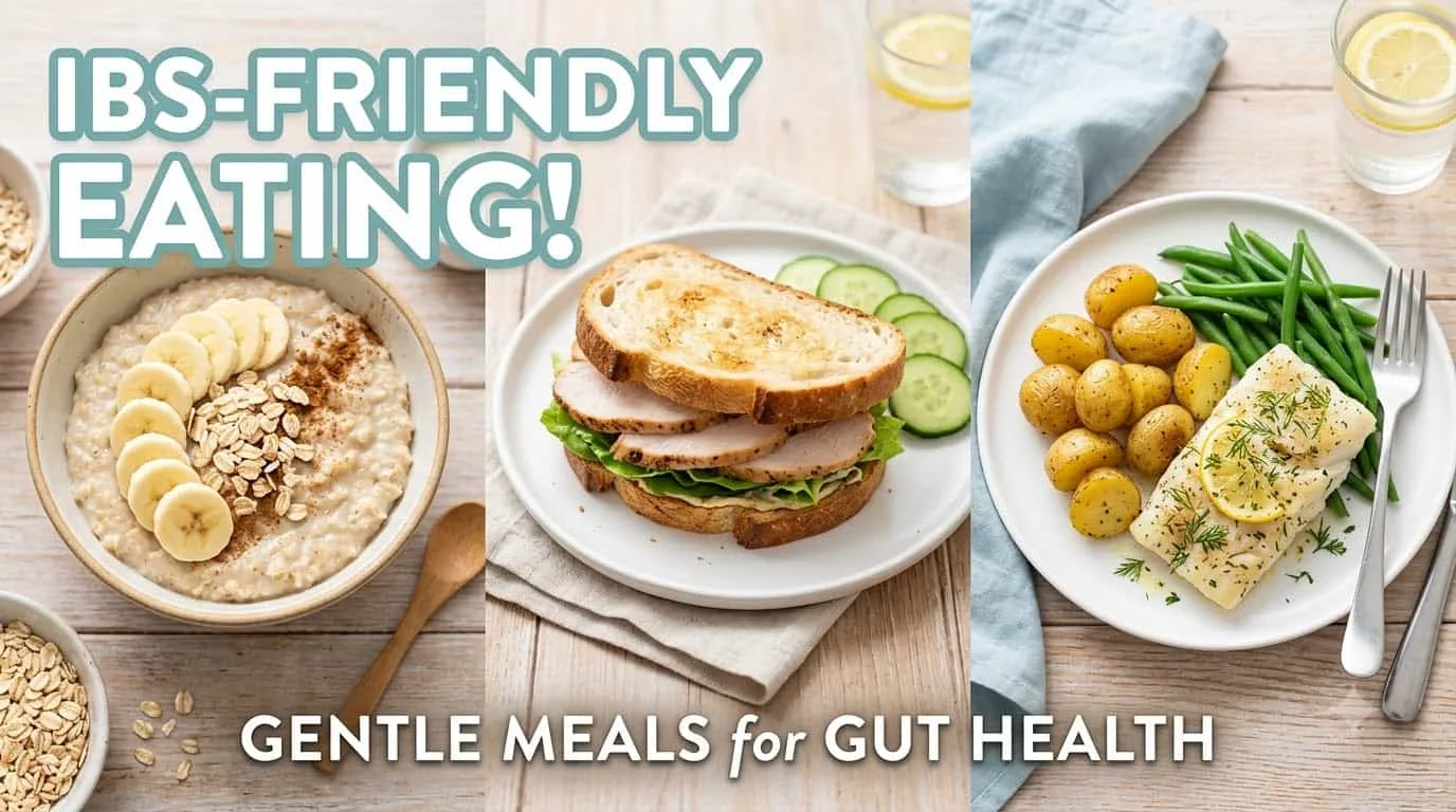 Read more about the article Best IBS Friendly Meal Plan for Easy, Comfortable Eating