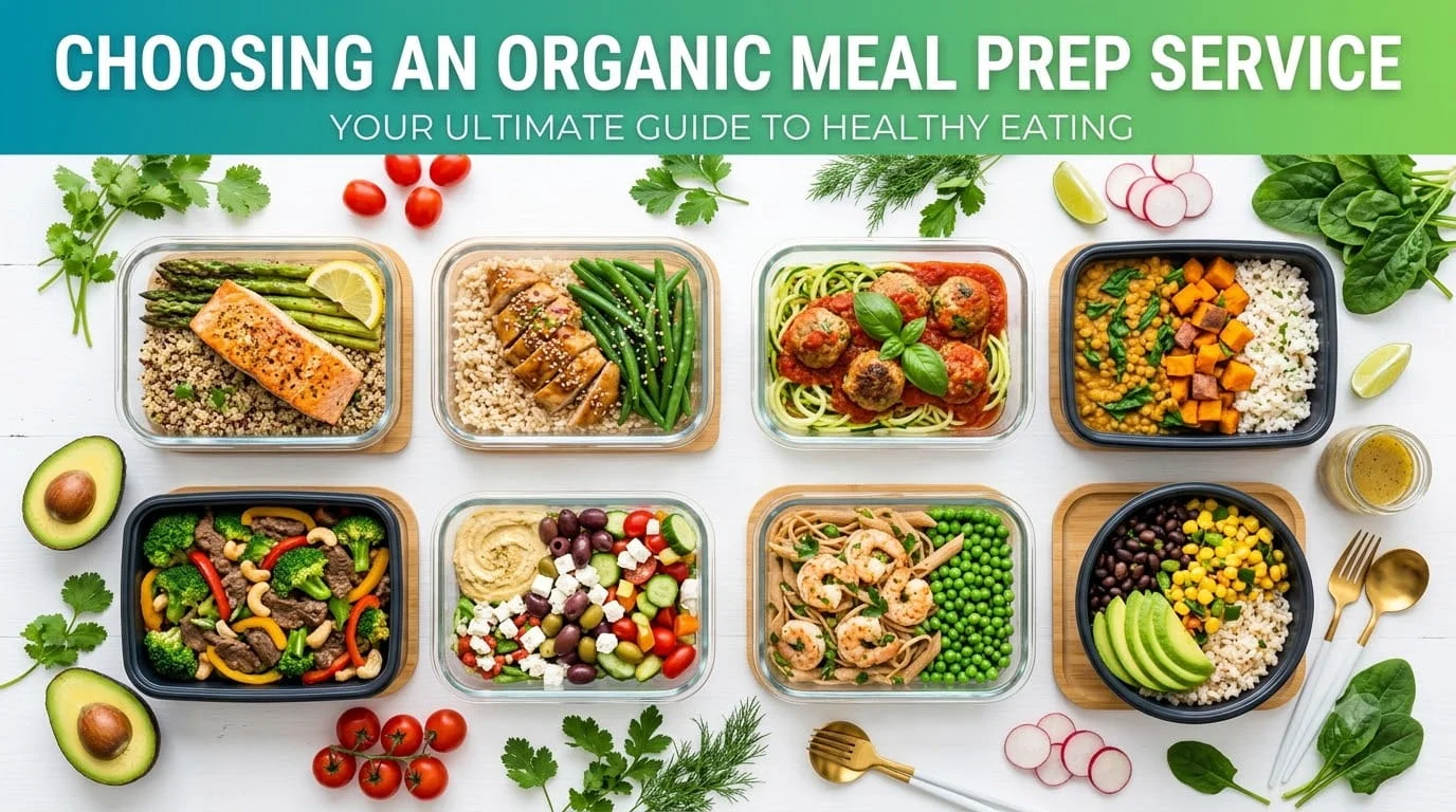 Read more about the article Organic Meal Prep Delivery How to Choose the Right Service